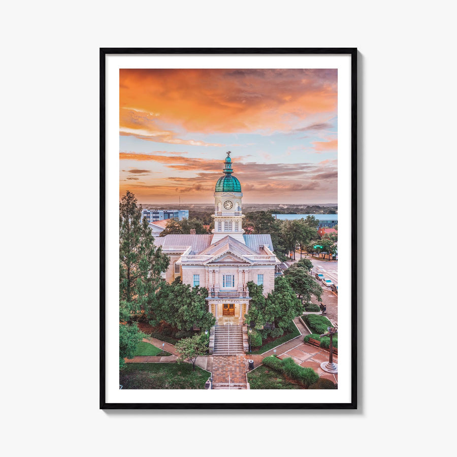 Athens, Georgia colorful photo poster of Georgia, USA – vertical wall art, unframed print shown in interior mockup