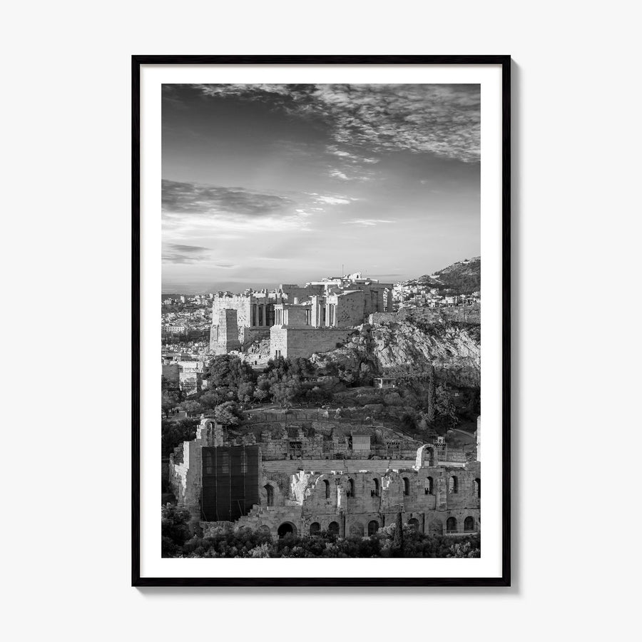 Athens, Greece Photo No 1 Poster, framed poster mockup, white border