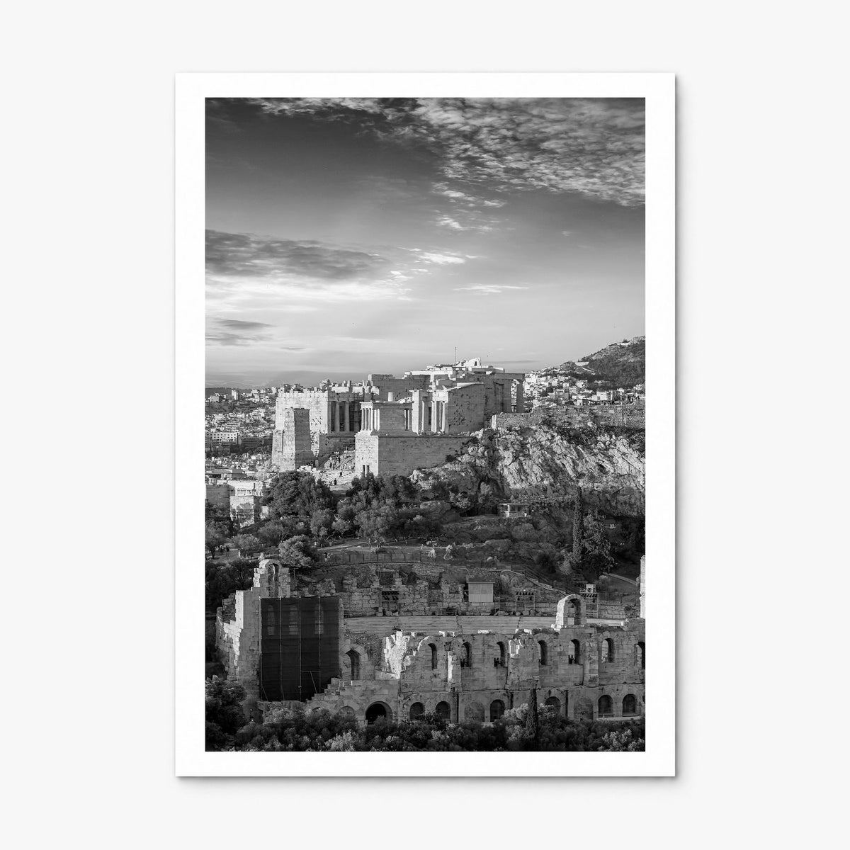 Athens, Greece Photo No 1 Poster, print only (unframed), white border