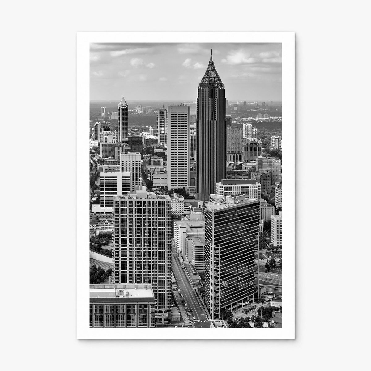 Atlanta Photo No 2 Poster, print only (unframed), white border