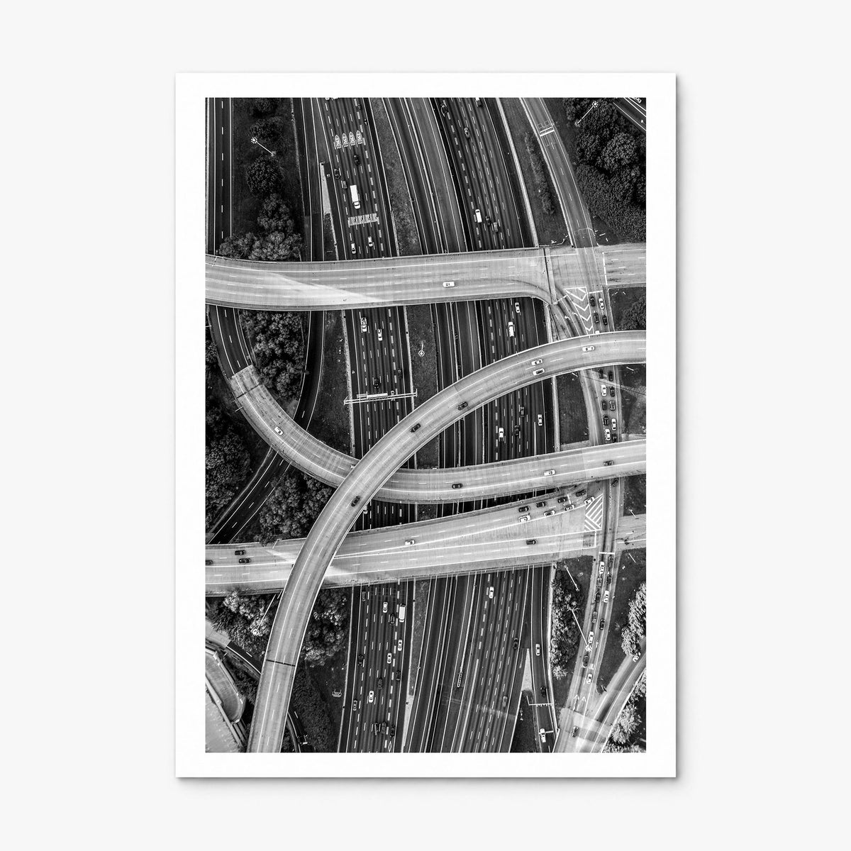 Atlanta Photo No 3 Poster, print only (unframed), white border