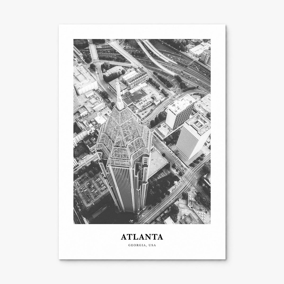 Atlanta Classic No 1 Poster, print only (unframed)