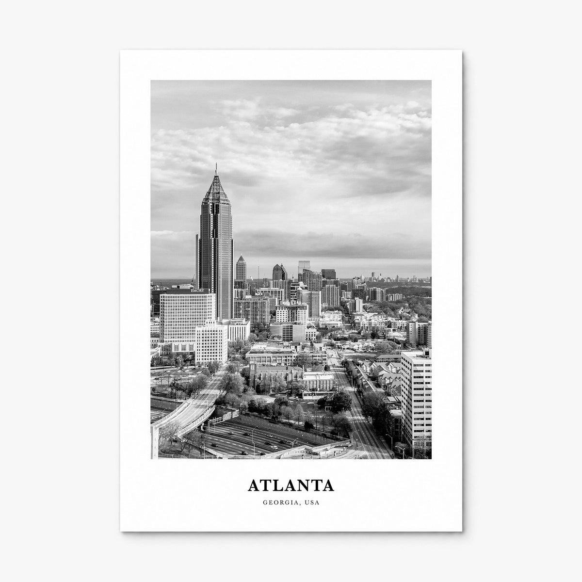 Atlanta Classic No 2 Poster, print only (unframed)