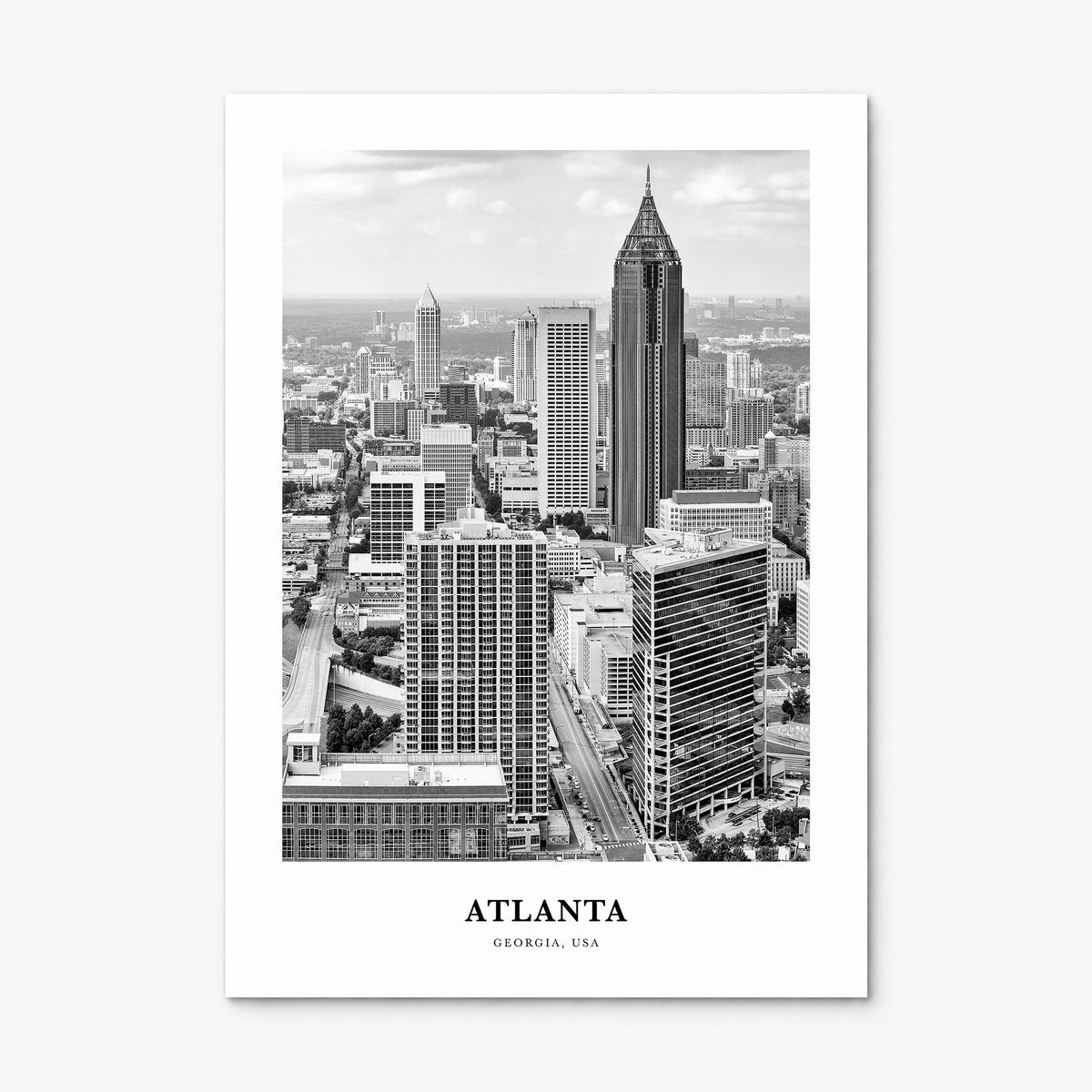 Atlanta Classic No 3 Poster, print only (unframed)