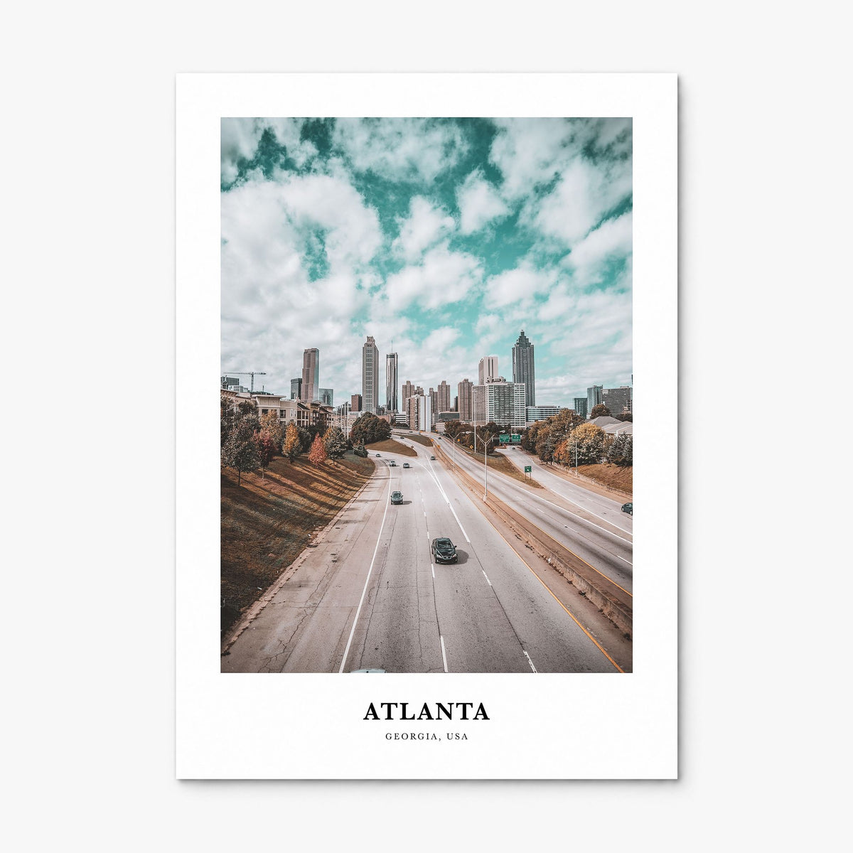 Atlanta Classic No 1 Poster, print only (unframed)