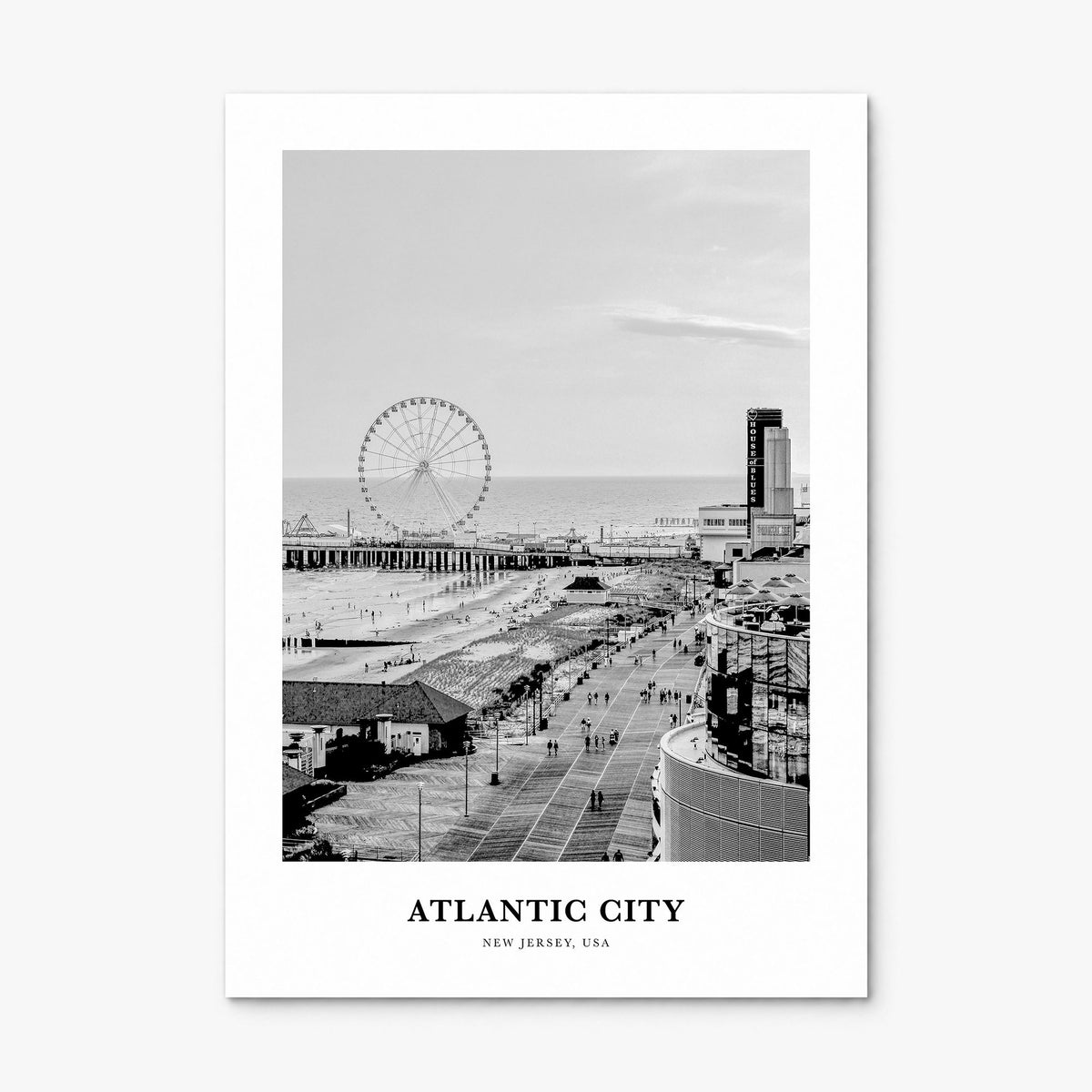 Atlantic City Classic Poster, print only (unframed)