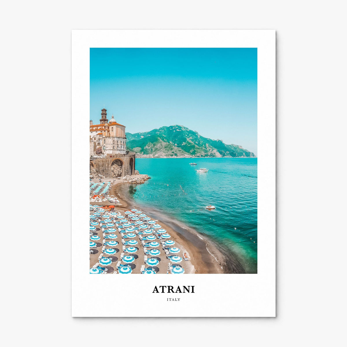 Atrani Classic Poster, print only (unframed)