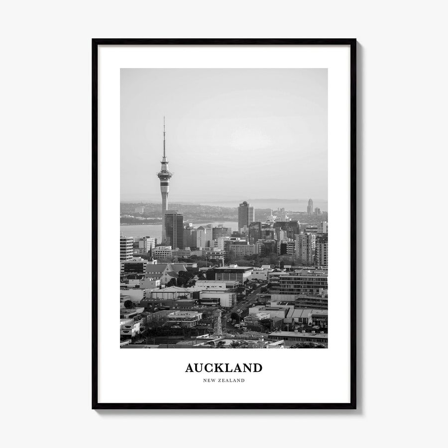 Auckland Classic No 1 Poster, framed poster mockup