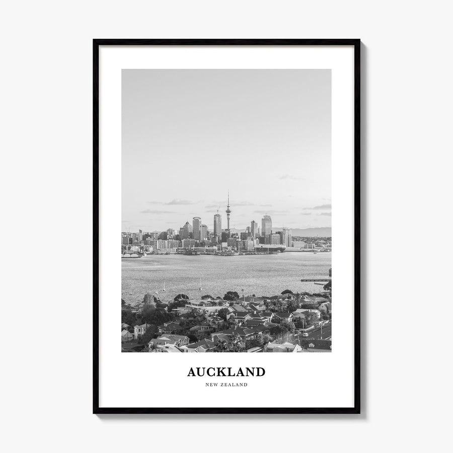 Auckland Classic No 3 Poster, framed poster mockup