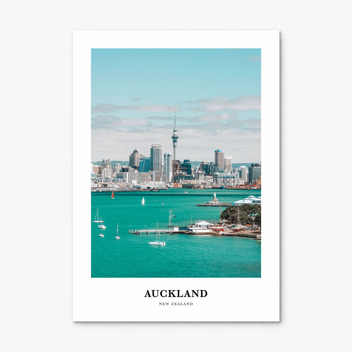 Auckland Classic Poster, print only (unframed)