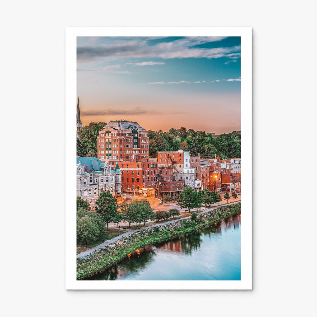 Augusta Photo Poster, print only (unframed), white border