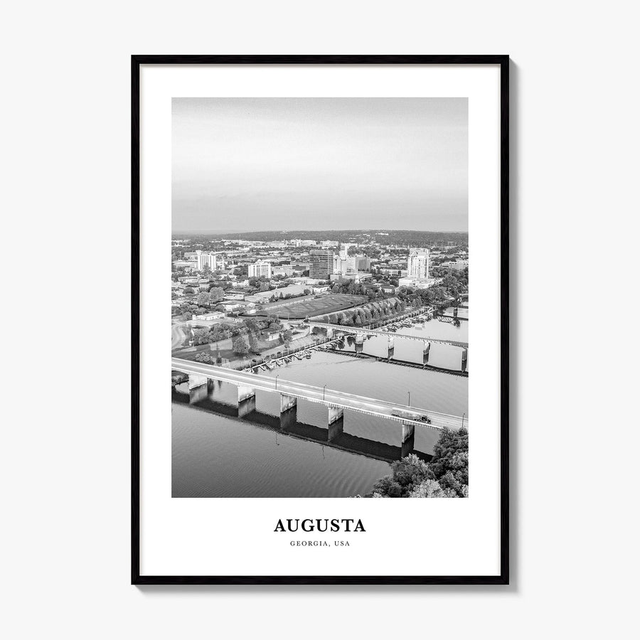 Augusta Classic Poster, framed poster mockup