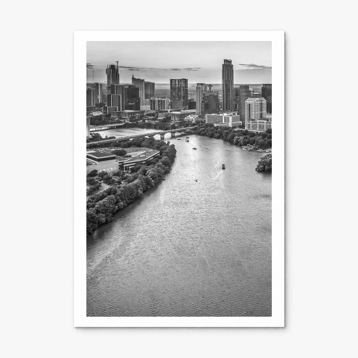 Austin Photo No 1 Poster, print only (unframed), white border