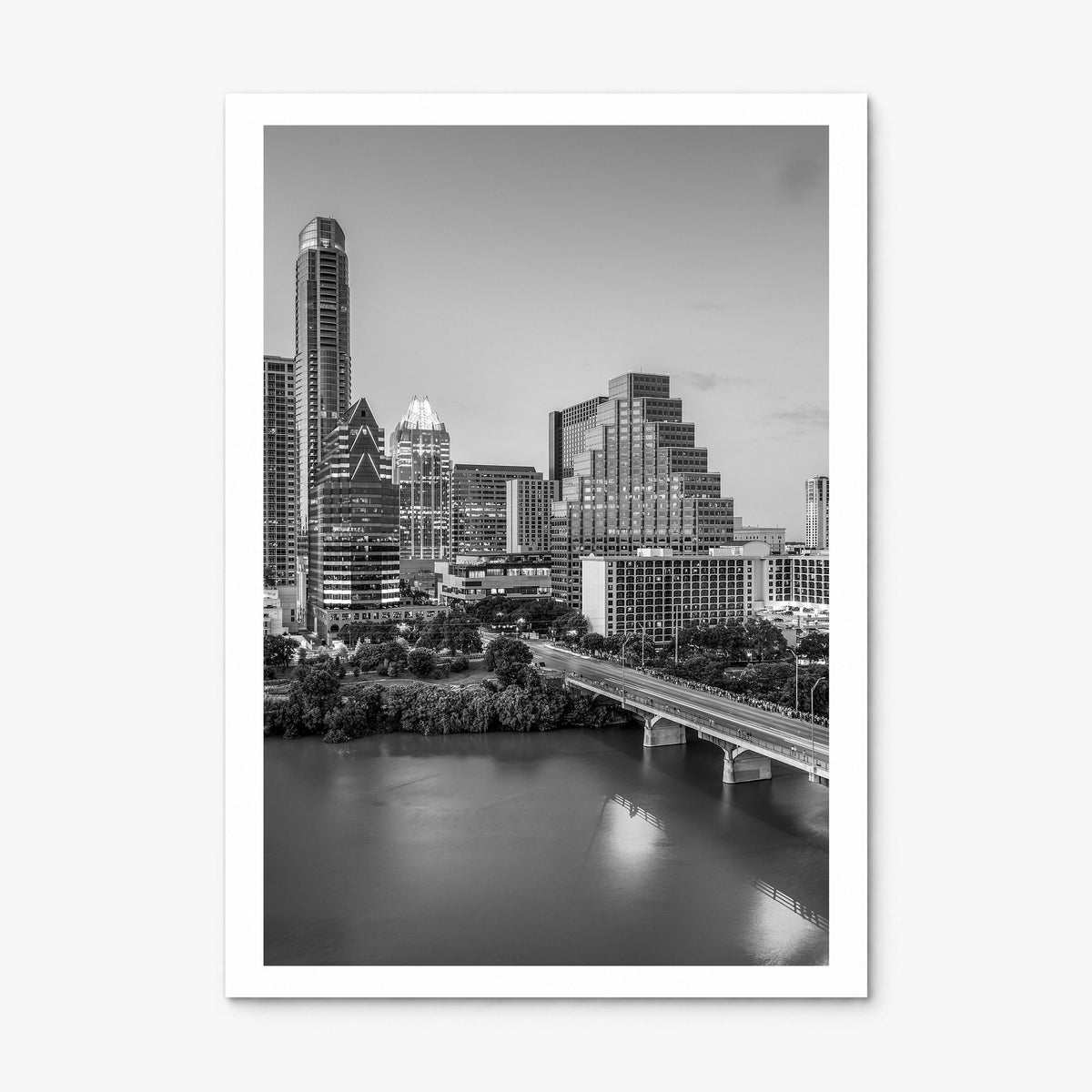 Austin Photo No 2 Poster, print only (unframed), white border