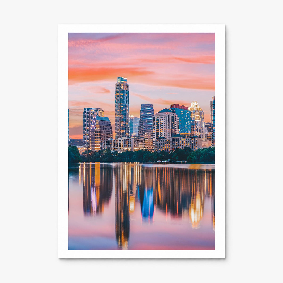 Austin Photo No 2 Poster, print only (unframed), white border