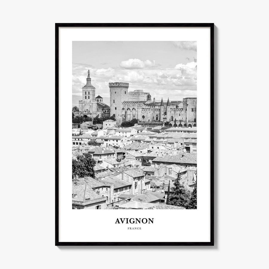 Avignon Classic Poster, framed poster mockup
