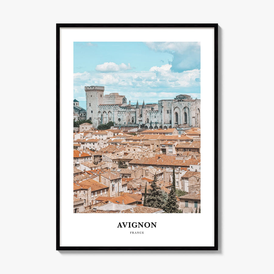 Avignon Classic Poster, framed poster mockup