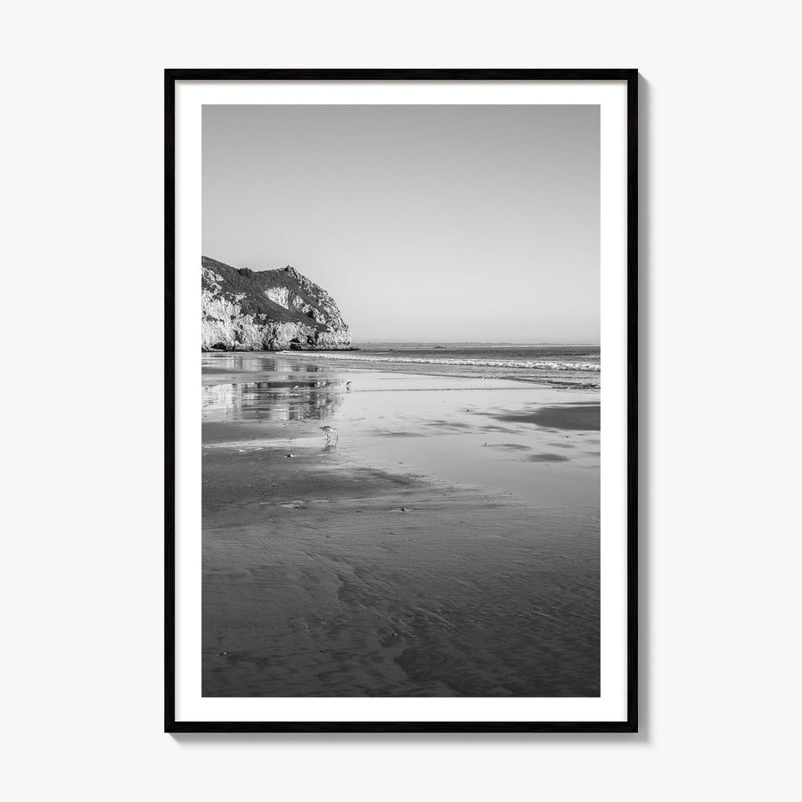 Avila Beach Photo Poster, framed poster mockup, white border