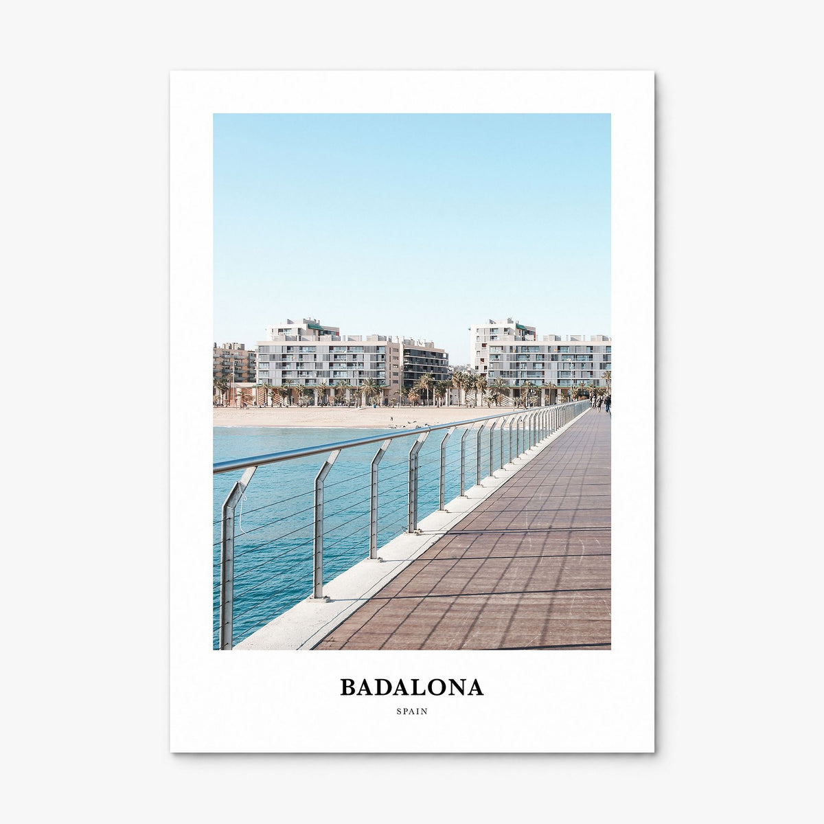 Badalona Classic Poster, print only (unframed)