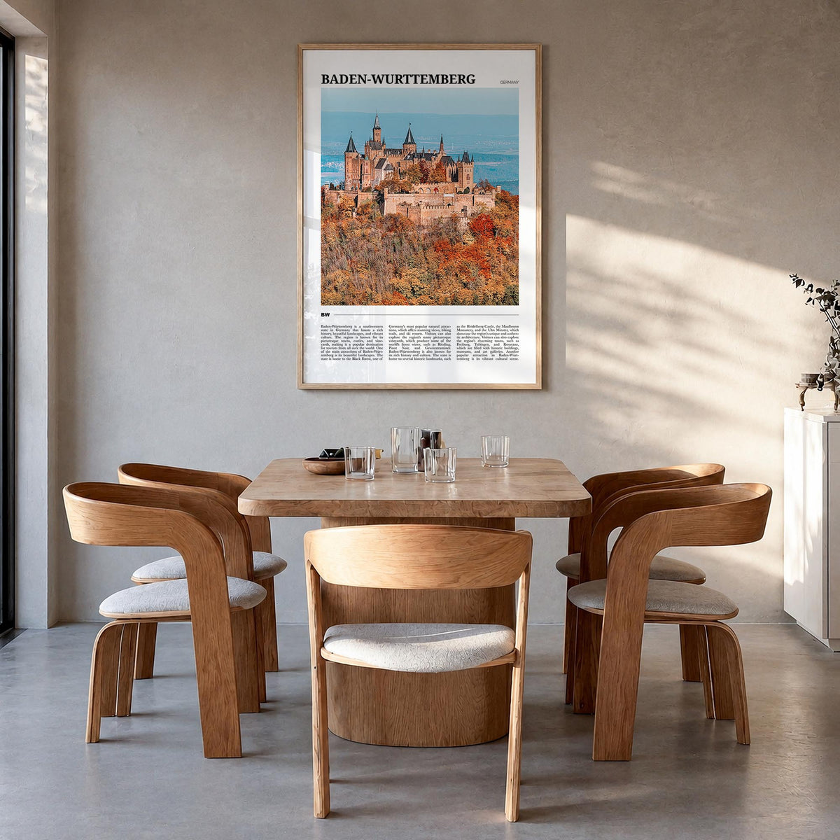 Baden-Württemberg Travel No 1 Poster