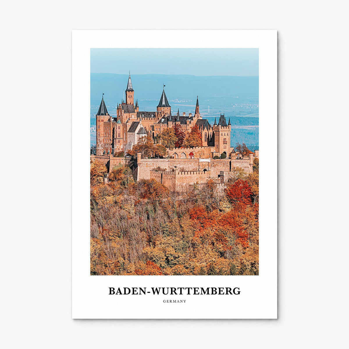 Baden-Württemberg Classic No 1 Poster, print only (unframed)