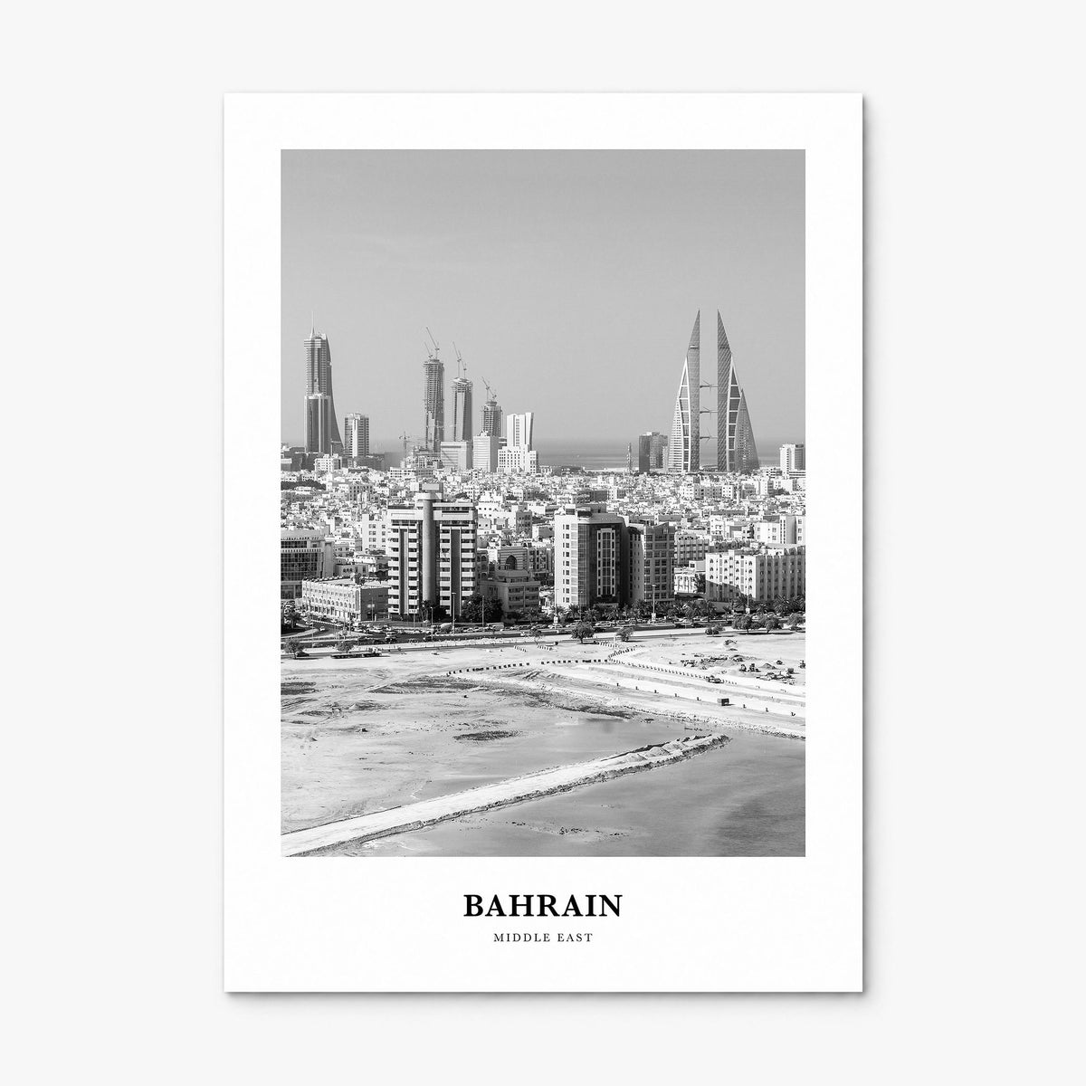 Bahrain Classic Poster, print only (unframed)
