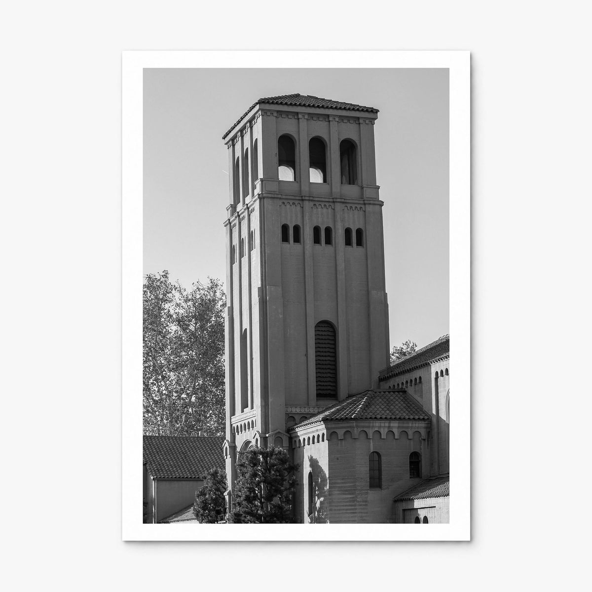 Bakersfield Photo Poster, print only (unframed), white border
