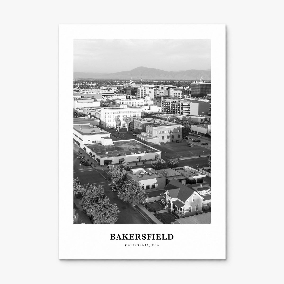 Bakersfield Classic Poster, print only (unframed)