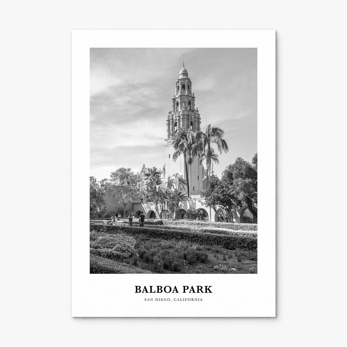 Balboa Park Classic Poster, print only (unframed)
