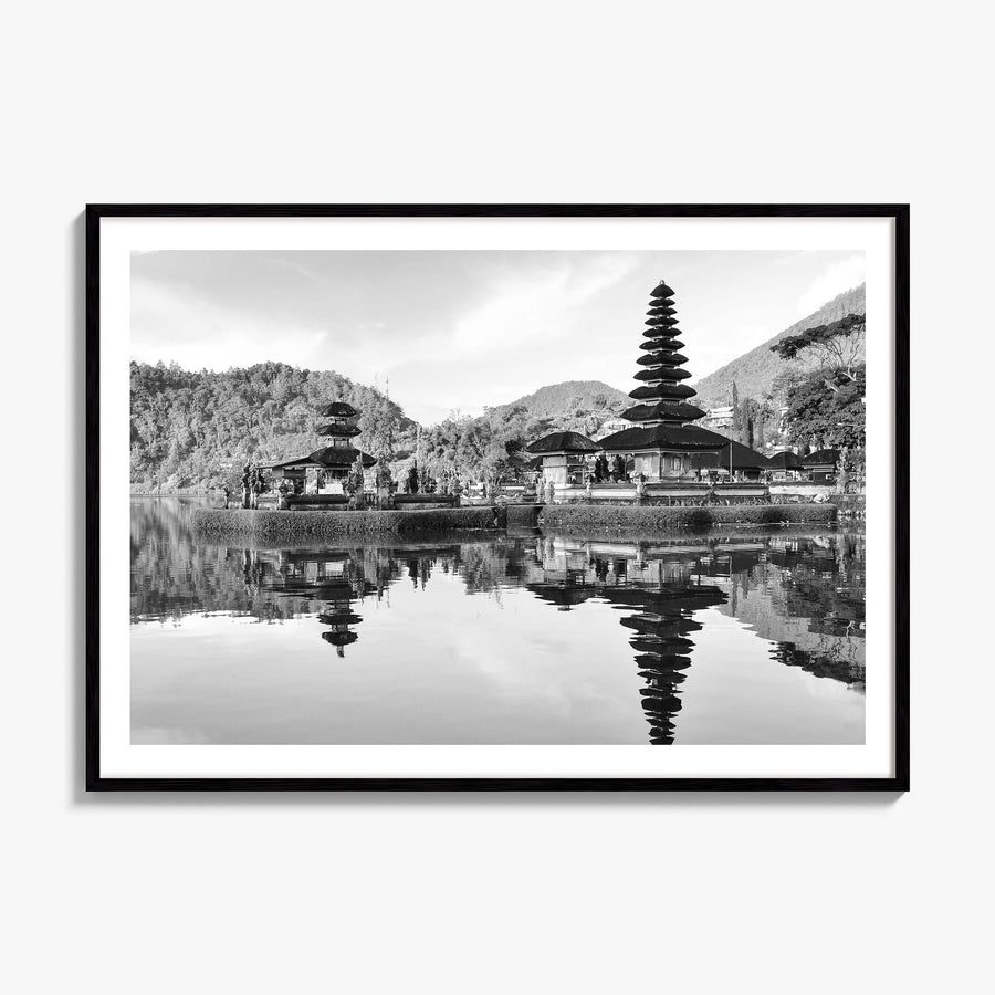 Bali Photo Poster, framed poster mockup, white border