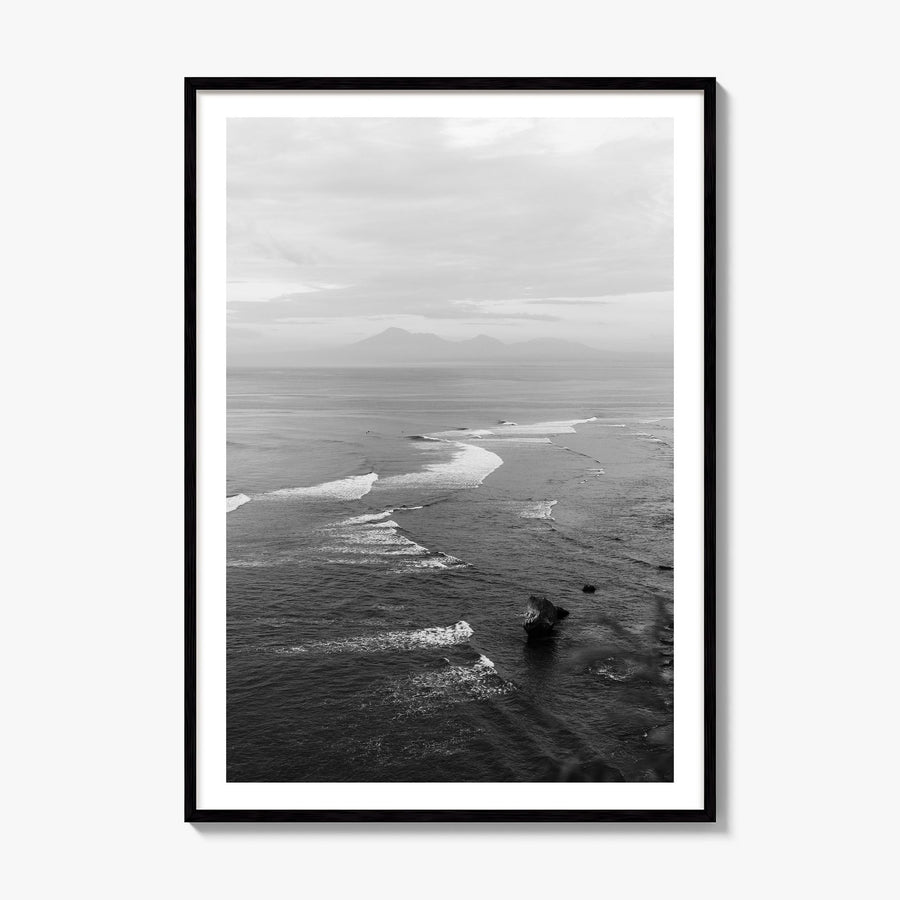 Bali Photo No 2 Poster, framed poster mockup, white border