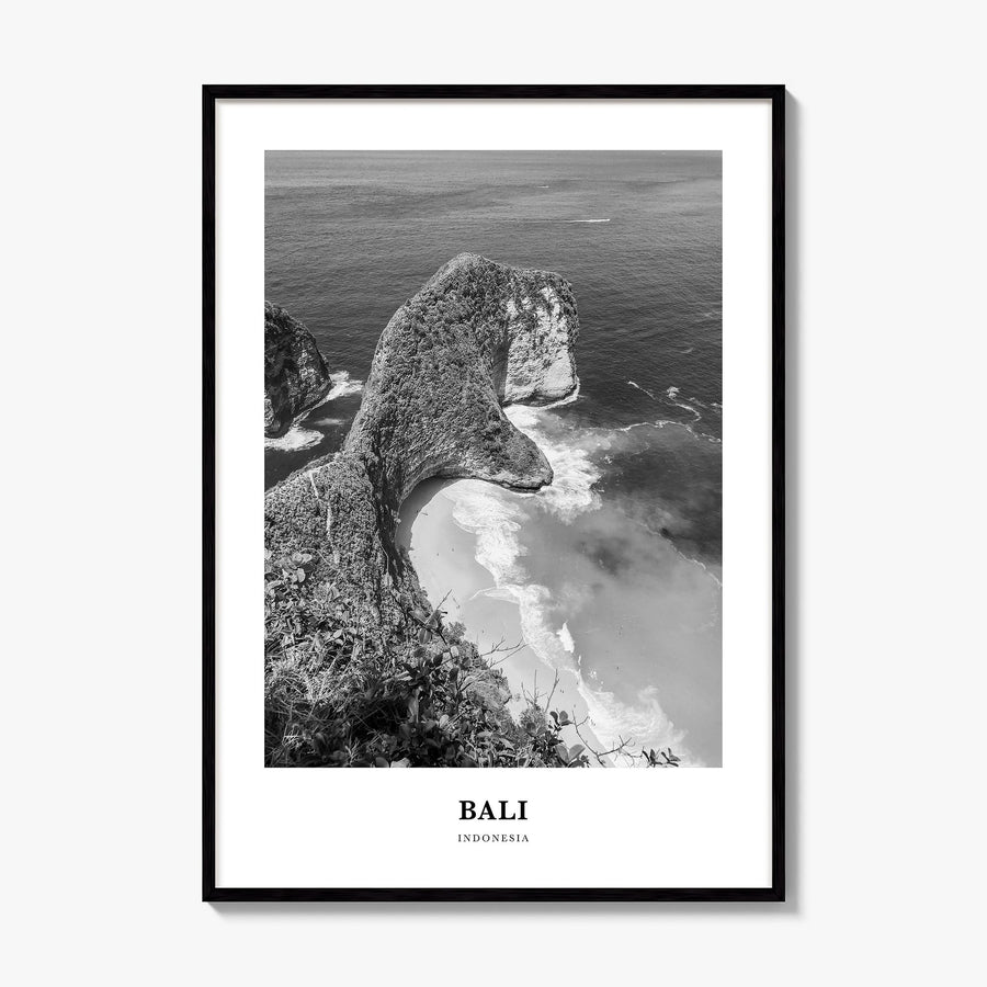 Bali Classic No 2 Poster, framed poster mockup