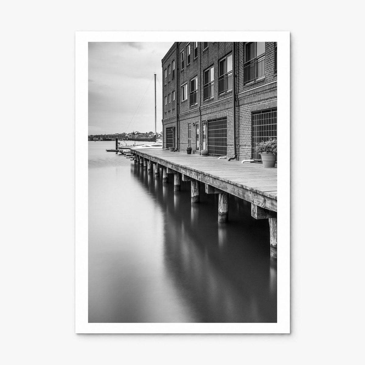 Baltimore Photo No 3 Poster, print only (unframed), white border