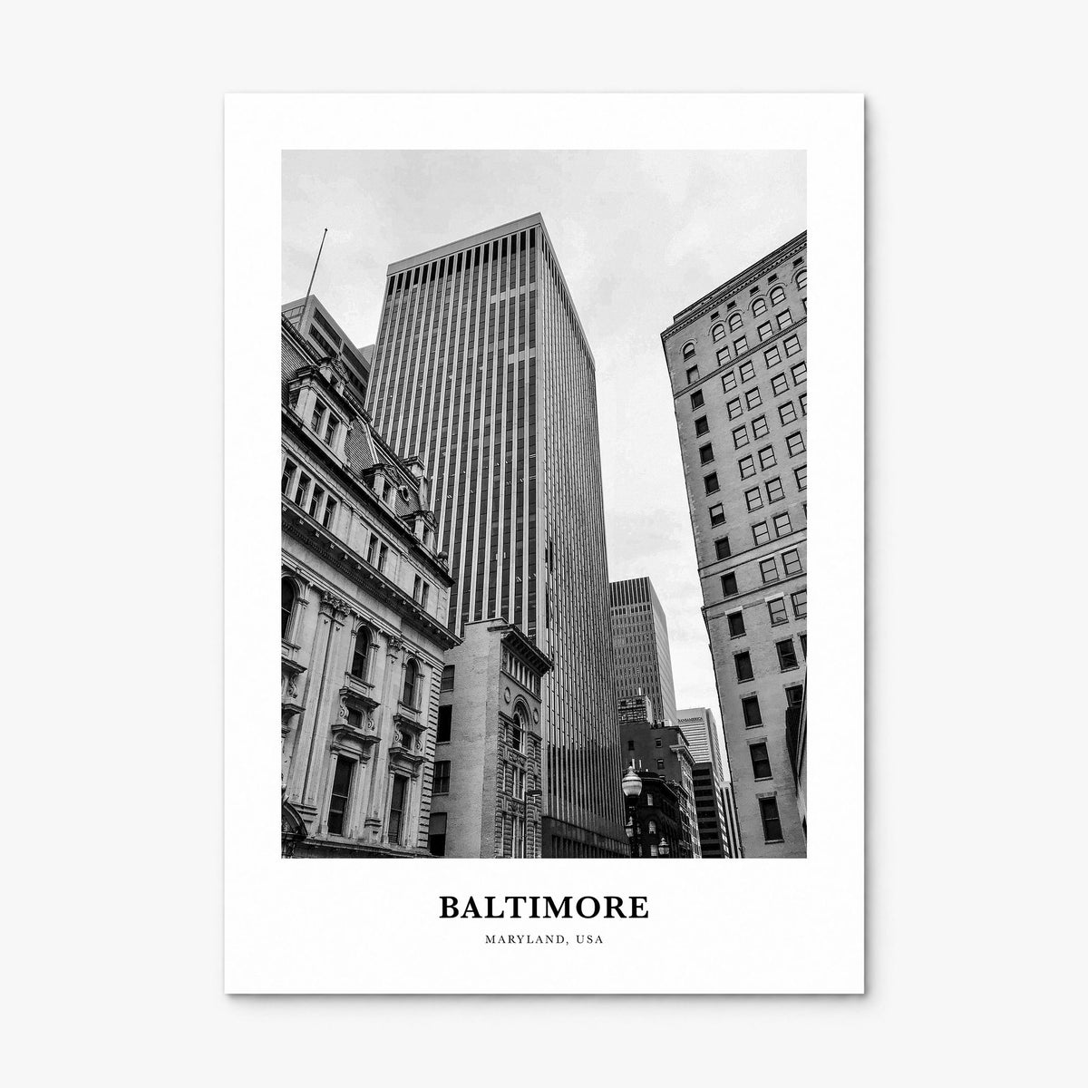 Baltimore Classic No 1 Poster, print only (unframed)