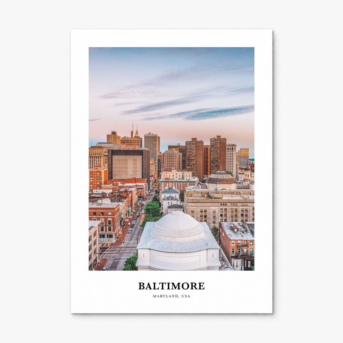 Baltimore Classic Poster, print only (unframed)