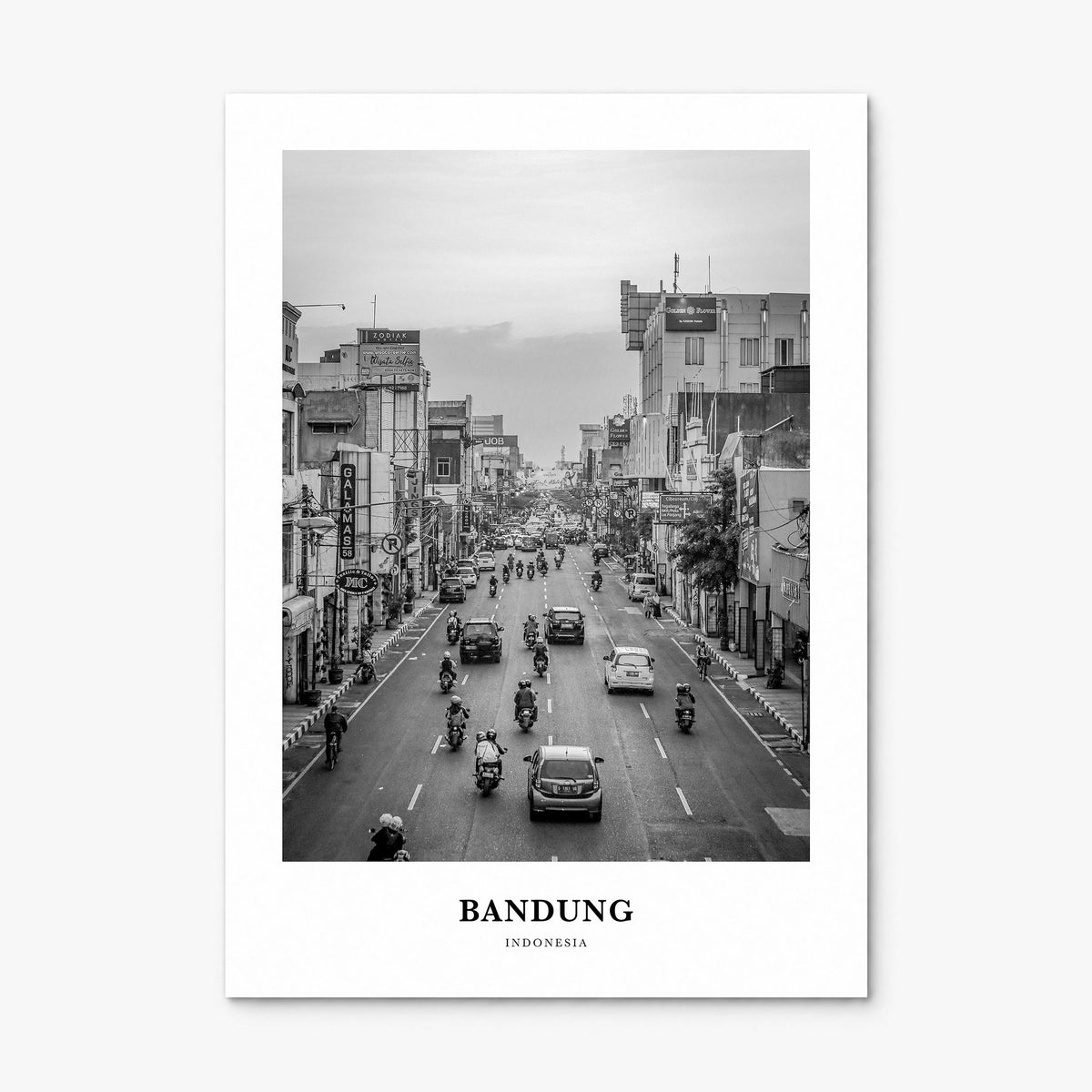 Bandung Classic Poster, print only (unframed)