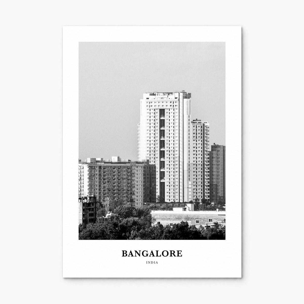 Bangalore Classic Poster, print only (unframed)