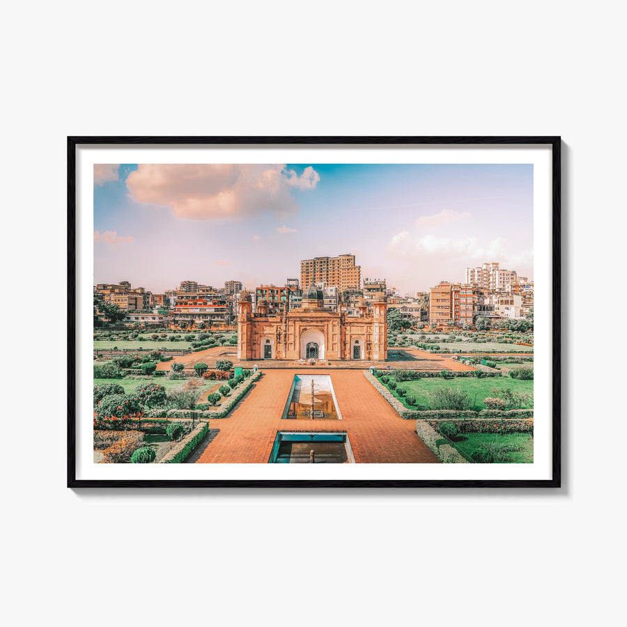 Bangladesh colorful photo poster of Asia – horizontal wall art, unframed print shown in interior mockup