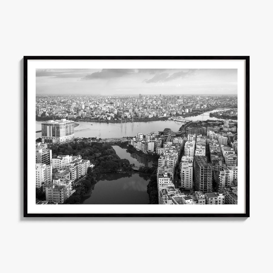 Bangladesh Photo Poster, framed poster mockup, white border
