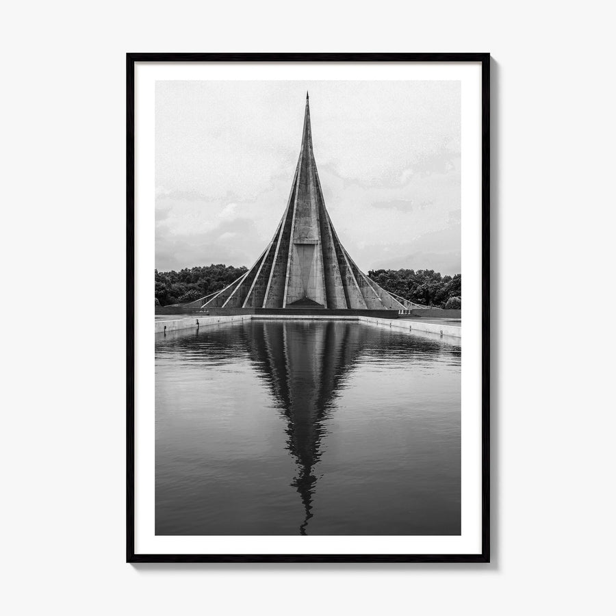 Bangladesh Photo Poster, framed poster mockup, white border