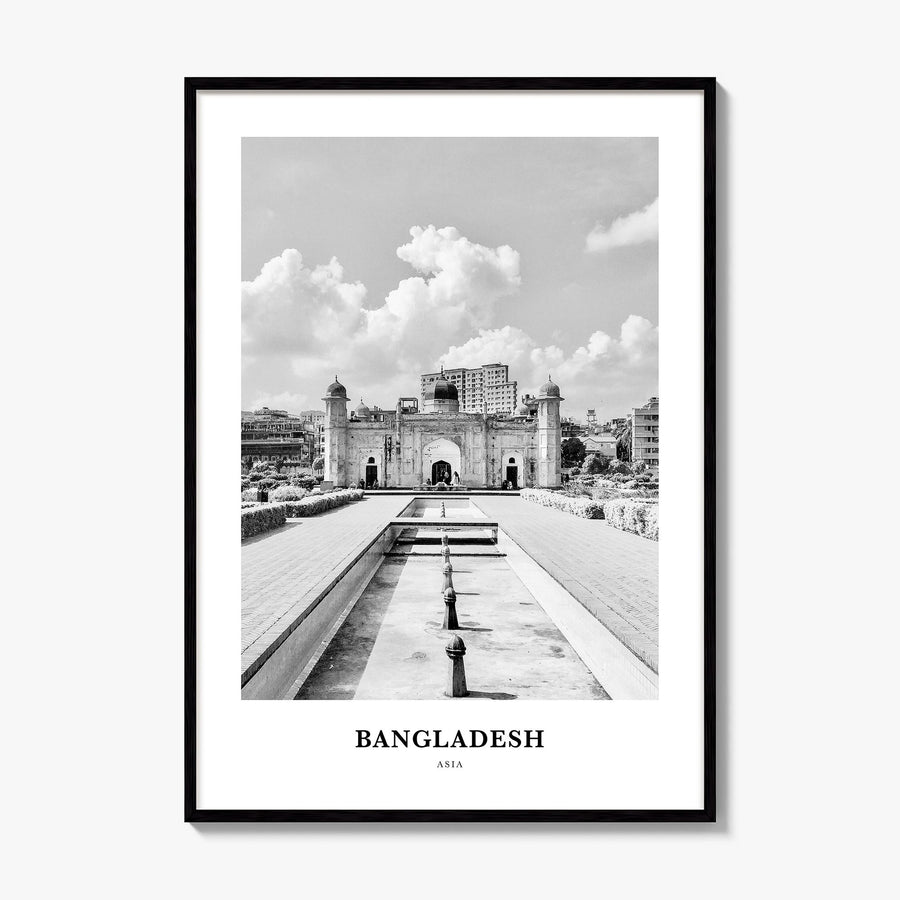 Bangladesh Classic No 1 Poster, framed poster mockup