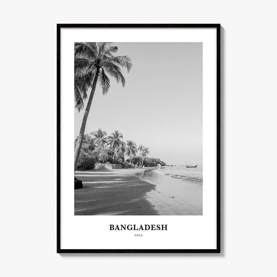 Bangladesh Classic No 2 Poster, framed poster mockup