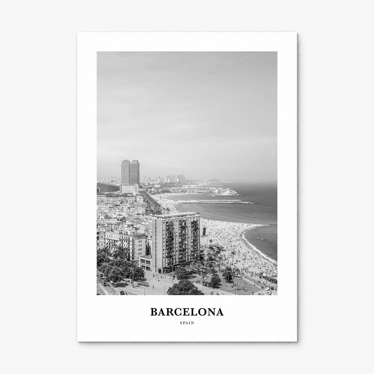 Barcelona Classic No 1 Poster, print only (unframed)