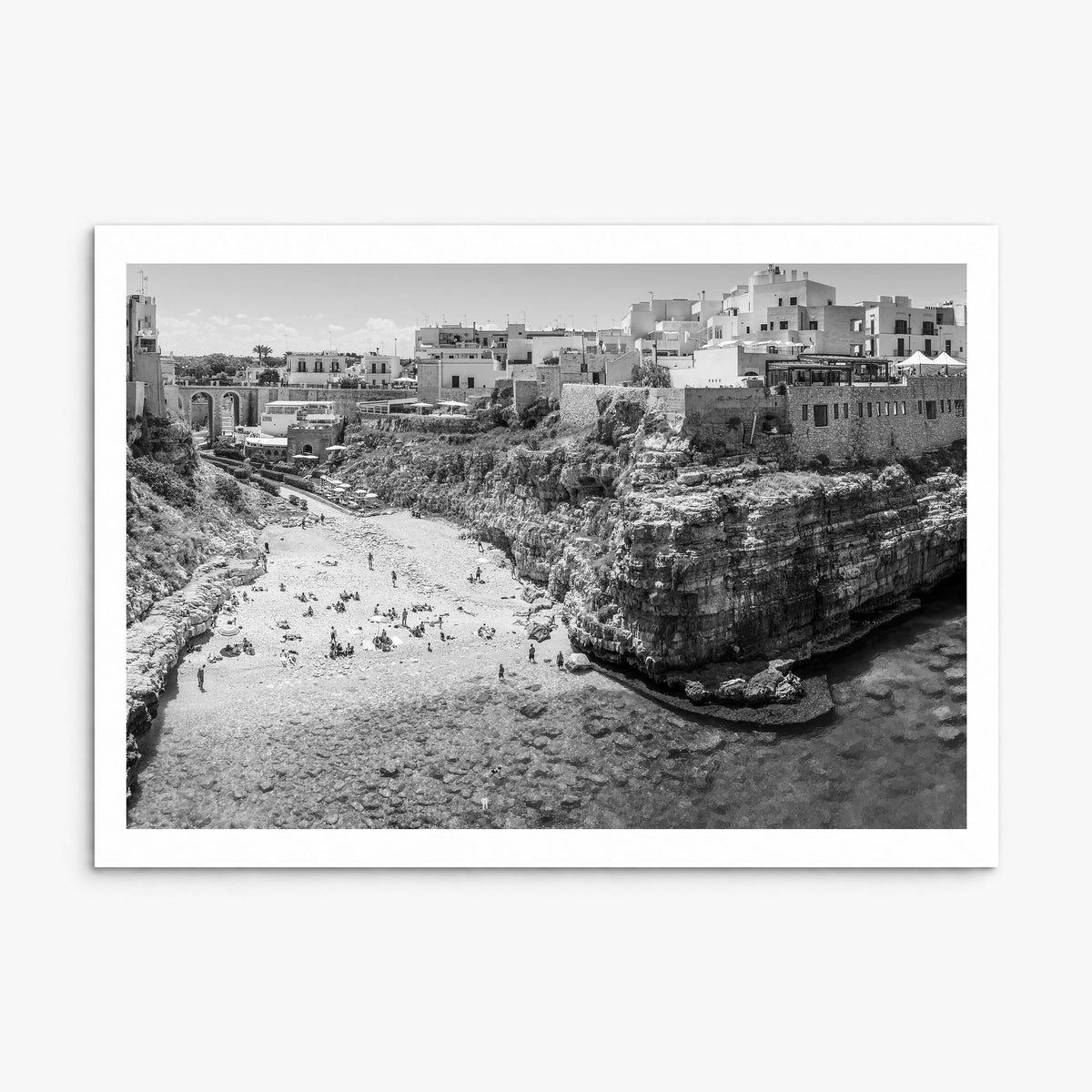 Bari Photo Poster, print only (unframed), white border