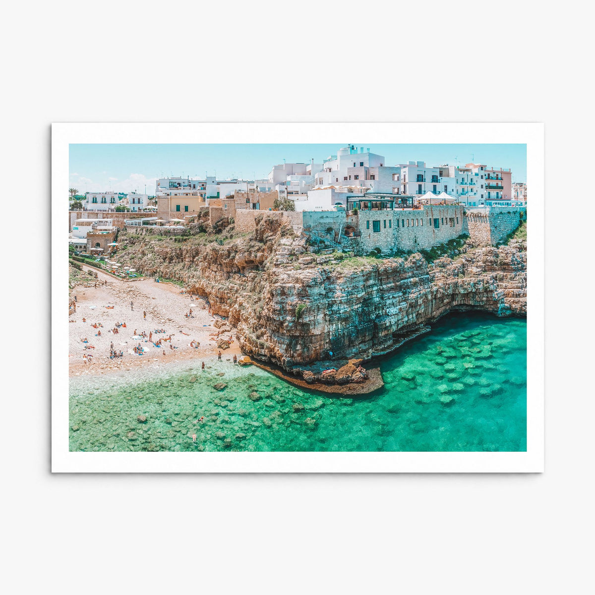 Bari Photo Poster, print only (unframed), white border