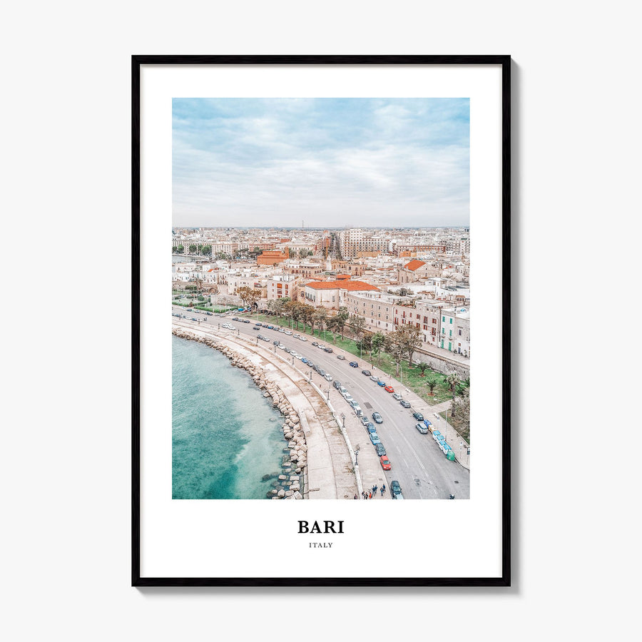 Bari Classic Poster, framed poster mockup