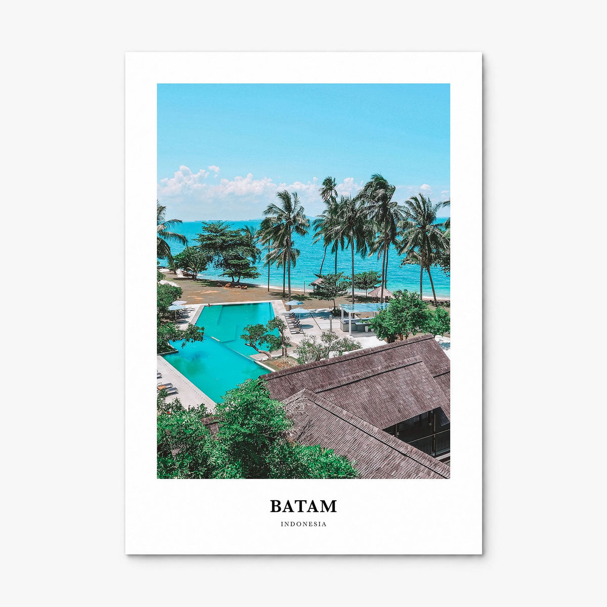 Batam Classic Poster, print only (unframed)