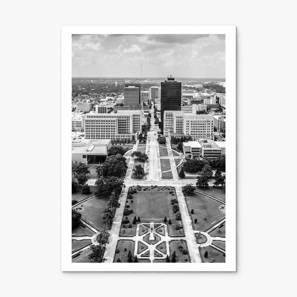 Baton Rouge Photo Poster, print only (unframed), white border