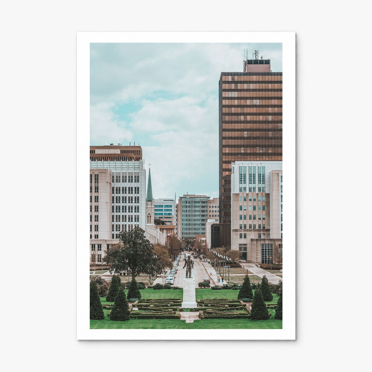 Baton Rouge Photo No 1 Poster, print only (unframed), white border