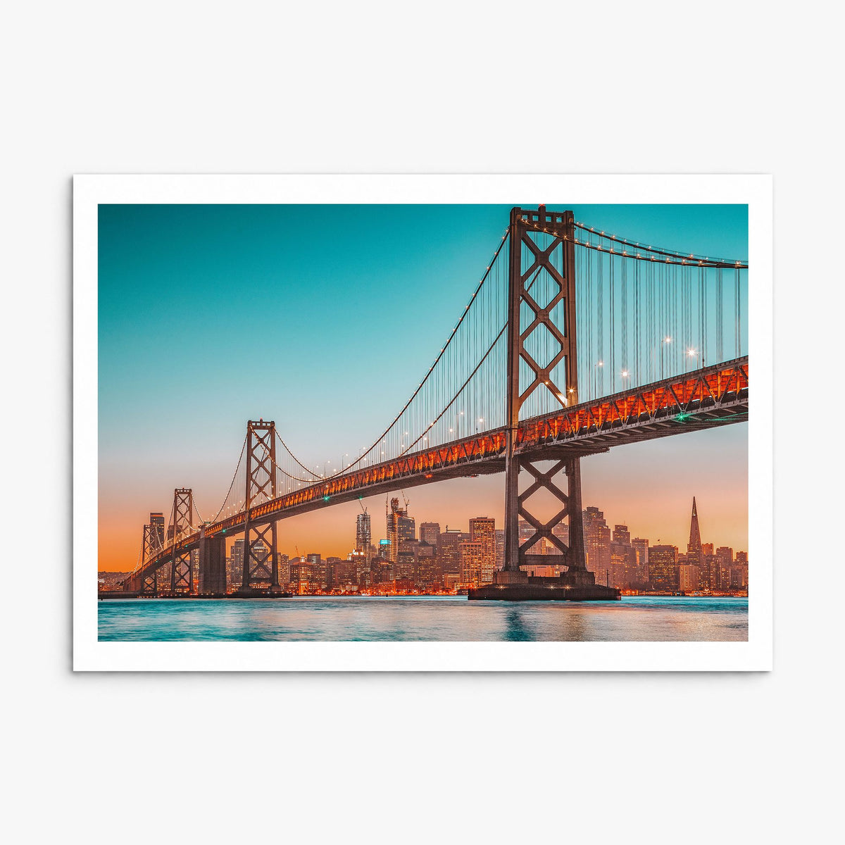 Bay Area Photo No 2 Poster, print only (unframed), white border
